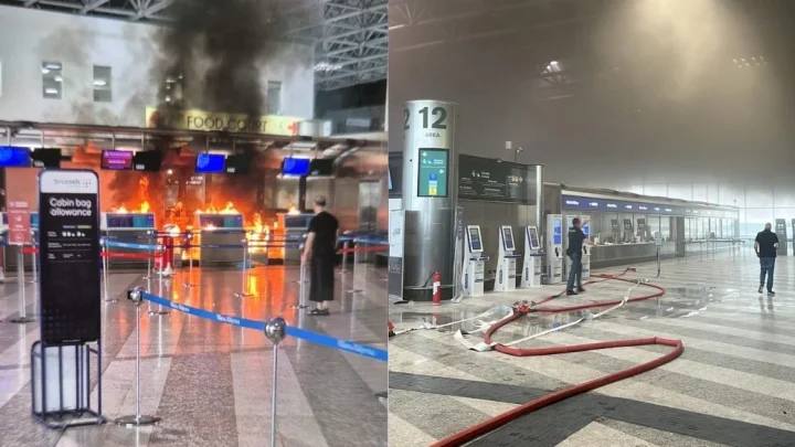 Incidente en aeropuerto de Milán: seguridad contra incendios