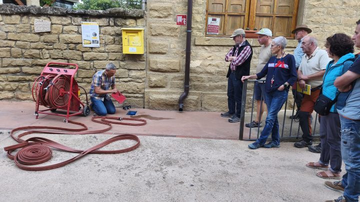Jornada de prevención de incendios en Biscarrués: seguridad