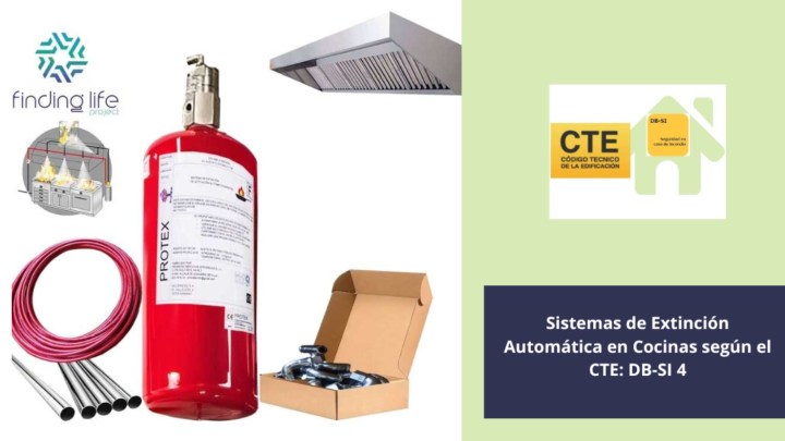 Cómo instalar un sistema de extinción automática en cocinas según el CTE DB-SI 4
