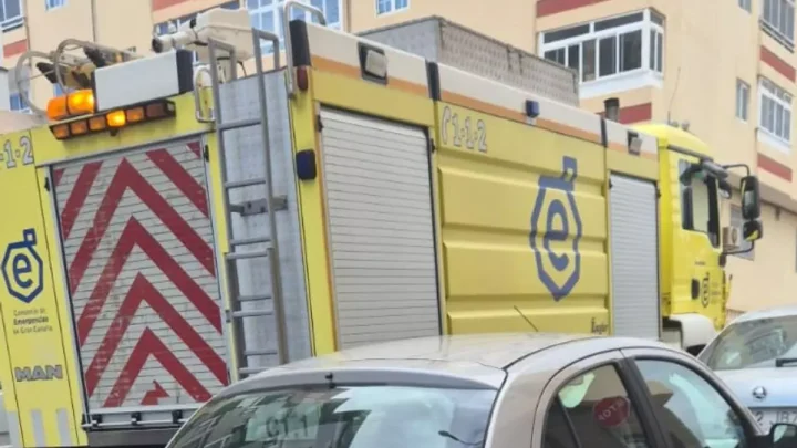 Conato de incendio en Telde: la actuación inmediata de los bomberos evita daños mayores