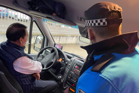 Policía Local de Palencia intensifica el control del transporte escolar para reforzar la seguridad de los estudiantes: Compromiso firme con la seguridad vial