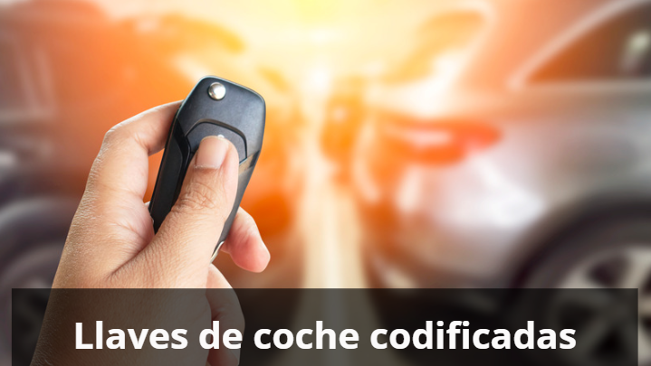 Llaves de coche codificadas
