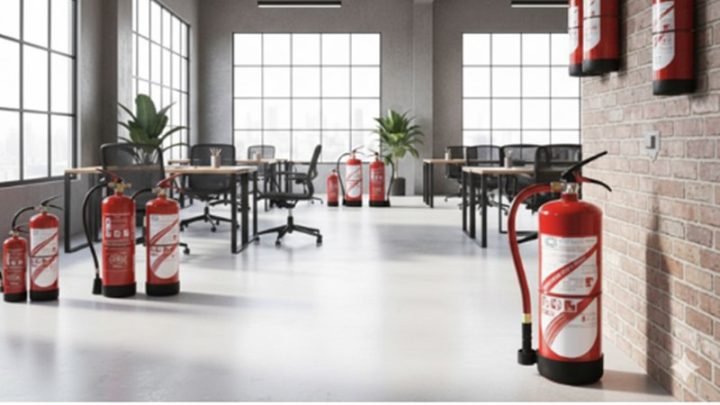 Los tipos de extintores más comunes en oficinas. La importancia de una protección contra incendios eficiente en entornos de oficina.
