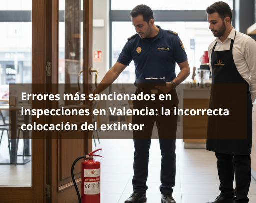 Fallas críticas detectadas en inspecciones de seguridad contra incendios en Valencia
