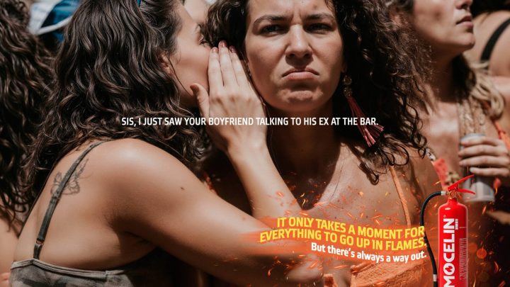 La campaña que demuestra que un descuido emocional es tan rápido como un incendio